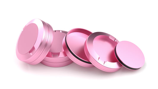 Pink Metal Zyn Can